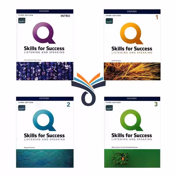 مجموعه پک 4 جلدی Q Skills For Success Lis & sp