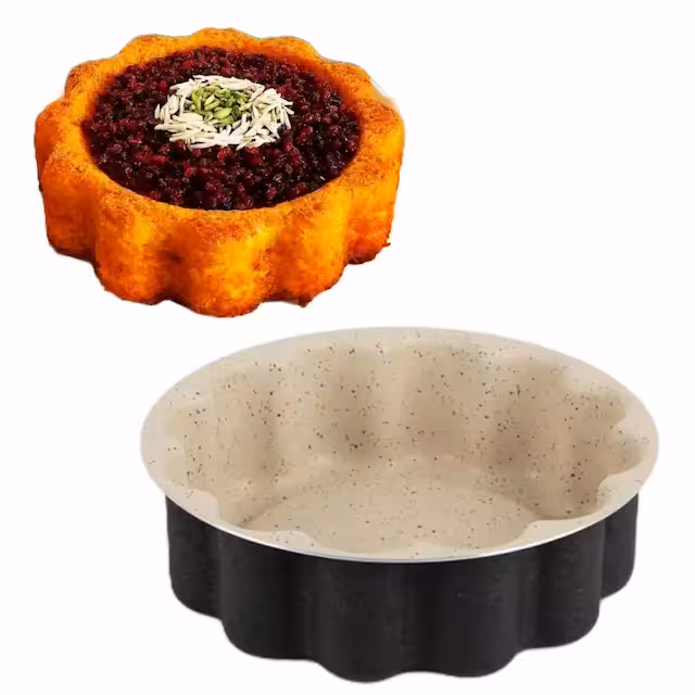 قالب تفلون گرد ساوارین بزرگ