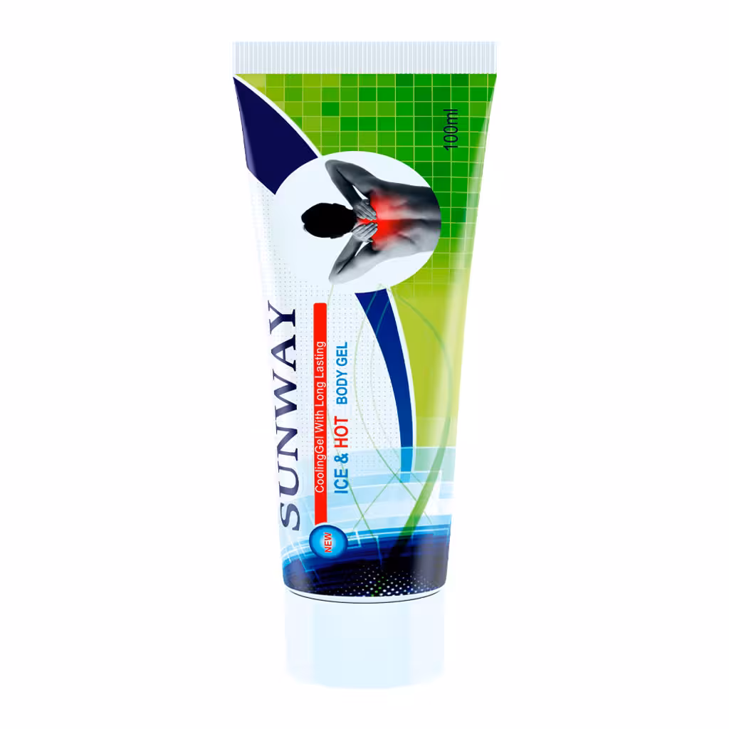 ژل ماساژ بدن سان وی 100 میلی‌لیتر | Sunway Body Ice Gel