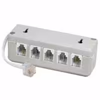 تبدیل 1به5 تلفن با کابل متصل تک پک