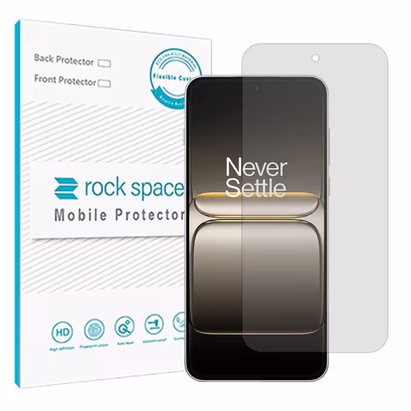 گلس وان پلاس Nord 5 مدل نانو هیدروژل مات برند راک اسپیس کد S