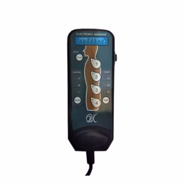 ریموت کنترل کامل صندلی ماساژور (ELECTRONIC MASSAGE)