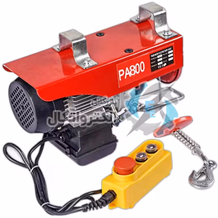 وینچ بالابر برقی ویتال مدل 800 کیلوگرم طول 40 متر موتور (1800 وات)