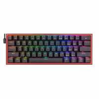 کیبورد گیمینگ ردراگون K617 FIZZ RGB BLACK