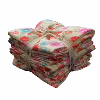 دستمال آشپزخانه نساجی بروجرد طرح شکوفه بسته 5 عددی