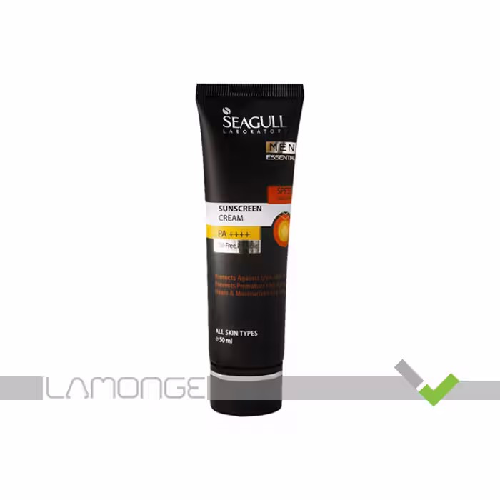 کرم ضد آفتاب آقایان SPF55 سی گل مناسب انواع پوست حجم 50 میلی لیتر