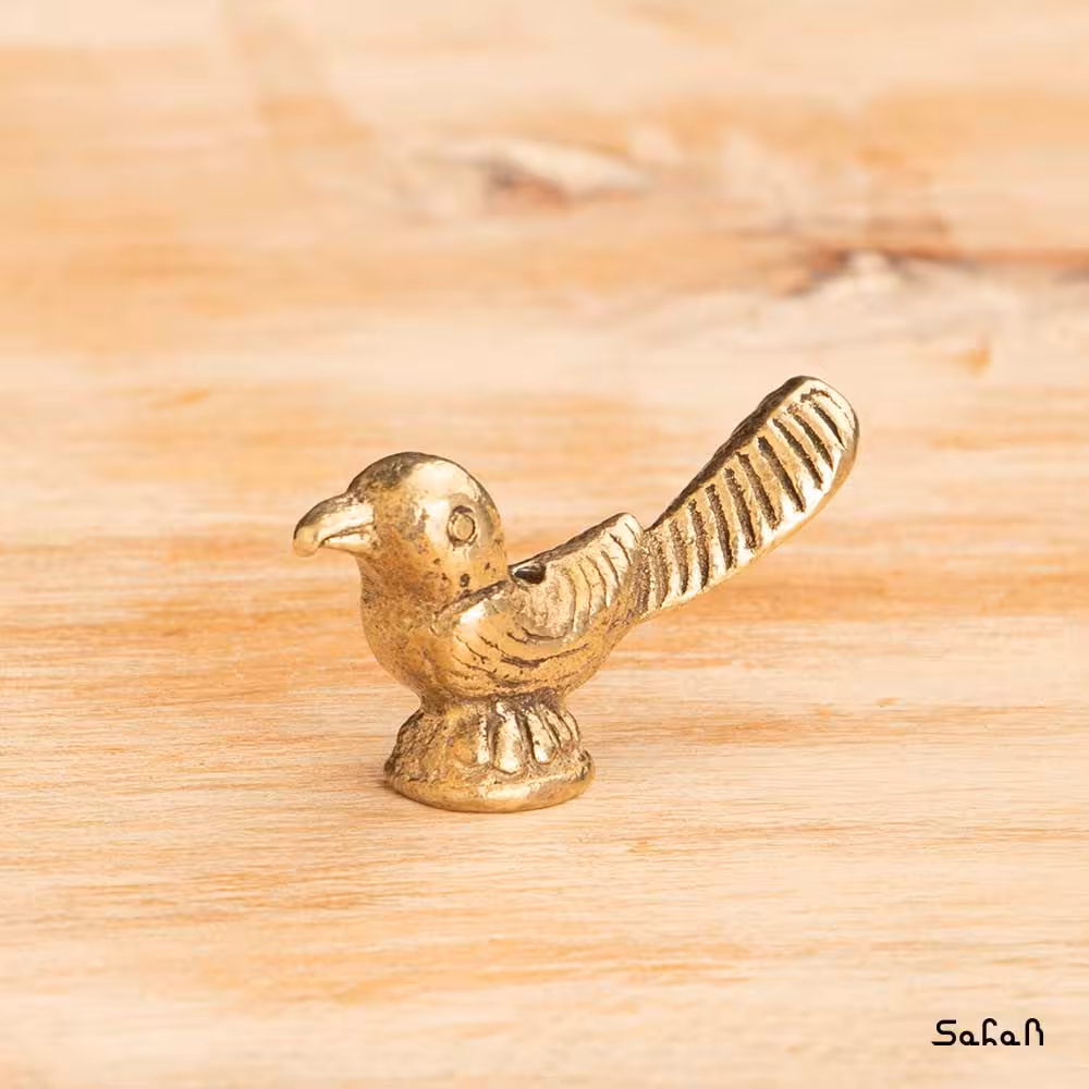 عودسوز برنجی هندی بلبل