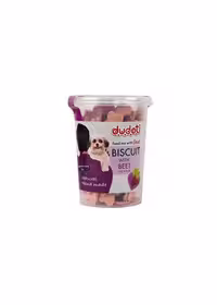 تشويقي بيسکوييت مخصوص سگ 150 گرمي با طعم لبو DUDOTI