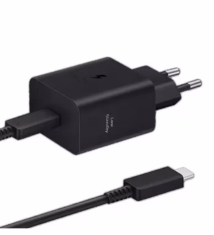 خرید شارژر دیواری سامسونگ 45 وات مدل EP-T4511 با کابل 1.8 متر قیمت روز