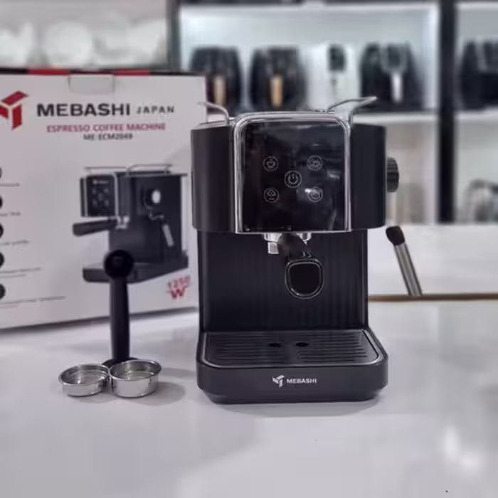 اسپرسو ساز مباشی MEBASHI مدل 2049 ژاپن ( MEBASHI ME-ECM2049 ) با ارسال رایگان