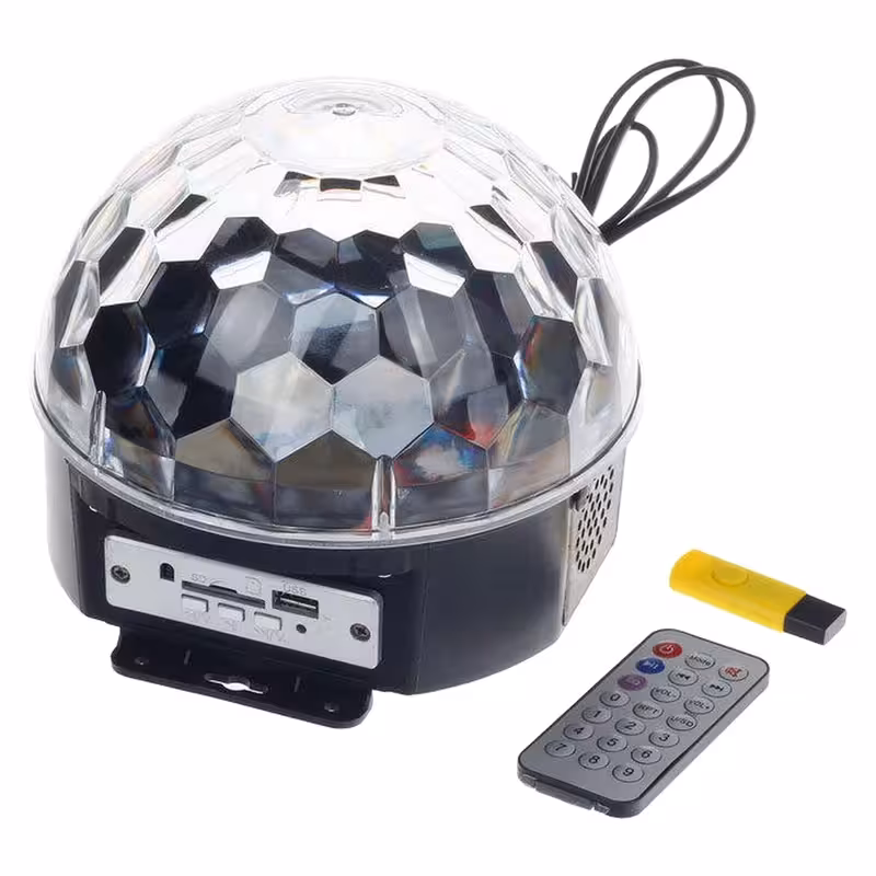 اسپیکر و رقص نور MAGIC BALL LiGHT کد M9259