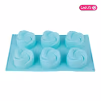 قالب سیلیکونی ممتاز مافین رز پیچ 6 خانه