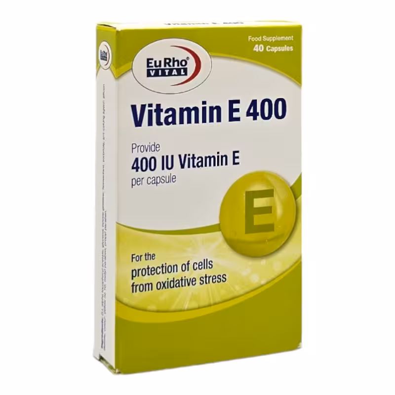 کپسول ویتامین ای 400 واحدی یوروویتال 40 عدد