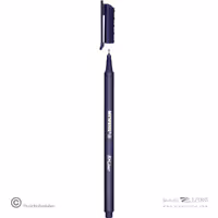 روان نویس نوک نمدی بدنه سه گوش کورس رنگ بادمجانی کد28170