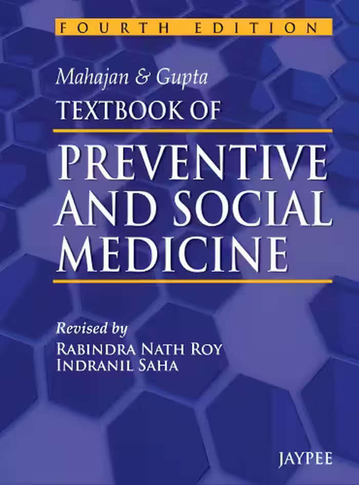 خرید و دانلود نسخه کامل کتاب Mahajan &amp; Gupta Textbook of Preventive and Social Medicine, Fourth Edition