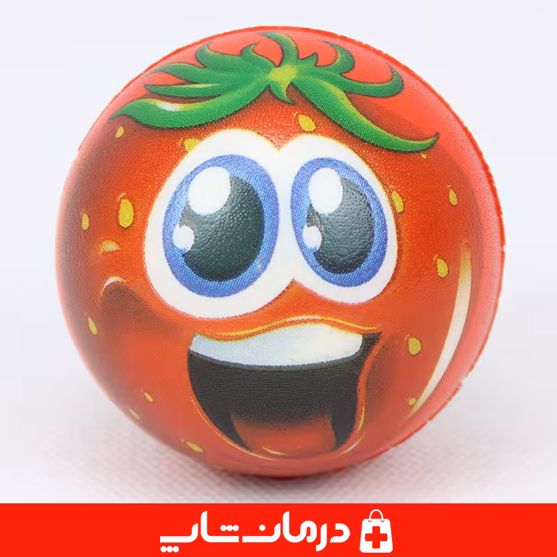 توپ دست ورز اسفنجی 6 سانت توپ تقویت مچ