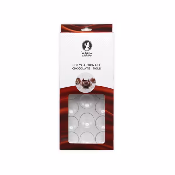 قالب پلی کربنات ربع کره کد 8