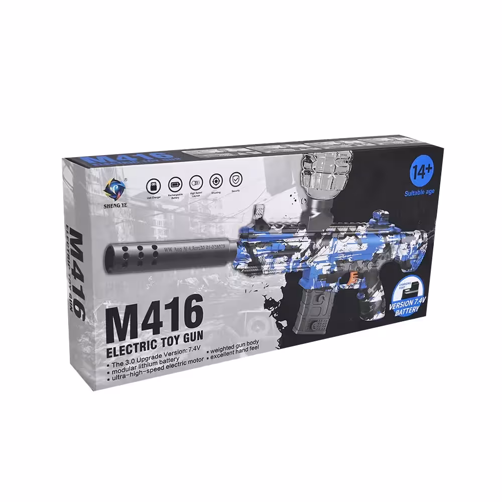 تفنگ تیر ژله ای شارژی مدل M416