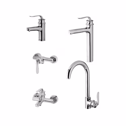 ست شیرآلات البرز روز مدل پروشات