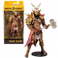 اکشن فیگور مورتال کمبت شائو خان Mortal Kombat Shao Kahn Gold برند مکفارلین