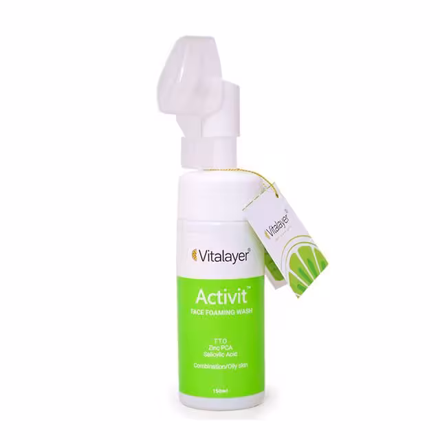 فوم شوینده پوست چرب Activit ویتالیر vitalayer