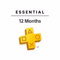 پلی استیشن پلاس یک ساله آمریکا PlayStation Plus Essential USA 12 Months