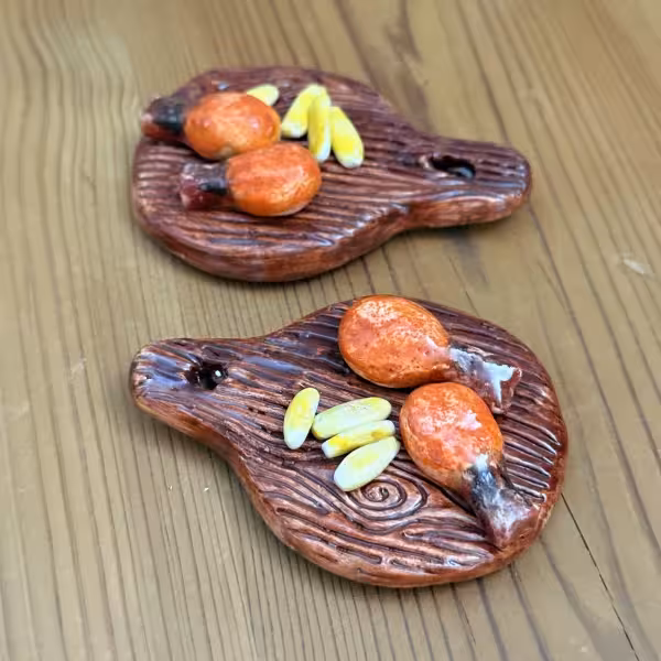 مگنت سرامیکی خوشمزه ها طرح هجده