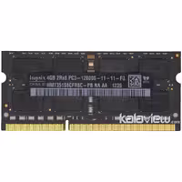 رم لپ تاپ هاینیکس 4GB مدل DDR3 باس 1600MHZ-12800 چین HMT351S6CFR8C-PB NA AA 235 تایمینگ CL11