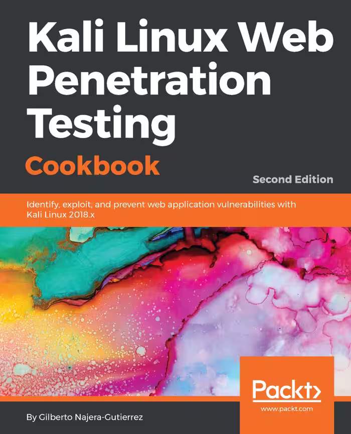 خرید و دانلود نسخه کامل کتاب Kali Linux Web Penetration Testing Cookbook, Second Edition