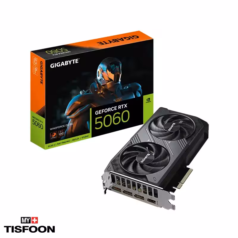 کارت گرافیک گیگابایت مدل GeForce RTX 5060 WF2 OC 8G
