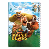دفتر مشق کارتون خرس های بونی