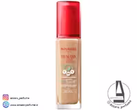 کرم پودر بورژوا هلثی میکس مدل CLEAN &amp; VEGAN شماره 55N رنگ DEEP BEIGE حجم 30 میل