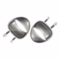 اهرم دستگیره درب کوییک بسته 2 عددی چپ و راست رنگ طوسی