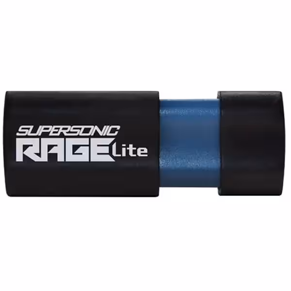 فلش پاتریوت مدل SUPERSONIC RAGE LITE PEF128GRLB32U USB3.2 Gen.1 با ظرفیت 128 گیگابایت