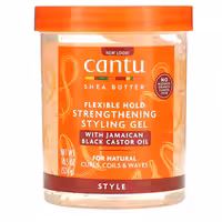 ژل مو حالت دهنده و تقویت کننده موهای فر کنتو Cantu حاوی روغن کرچک وزن 524 گرم