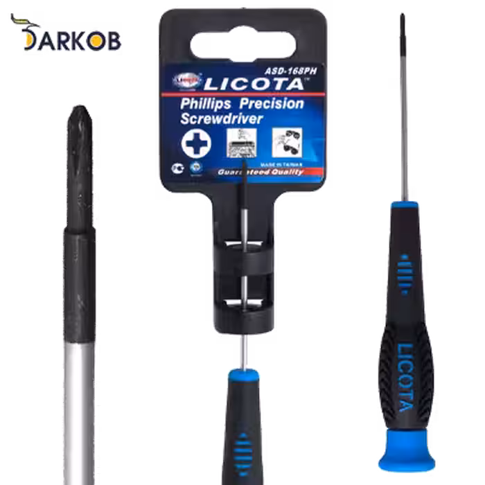 پیچ گوشتی ساعتی چهارسو لیکوتا مدل ASD-168PH000-HT