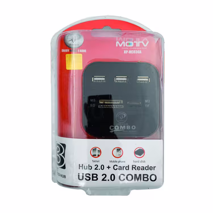 هاب و کارت خوان XP مدل HC836