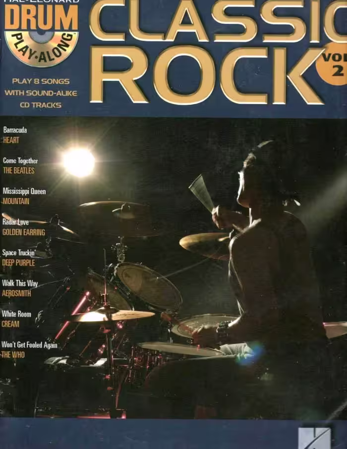 Drum Play-Along Volume 2 Classic Rock