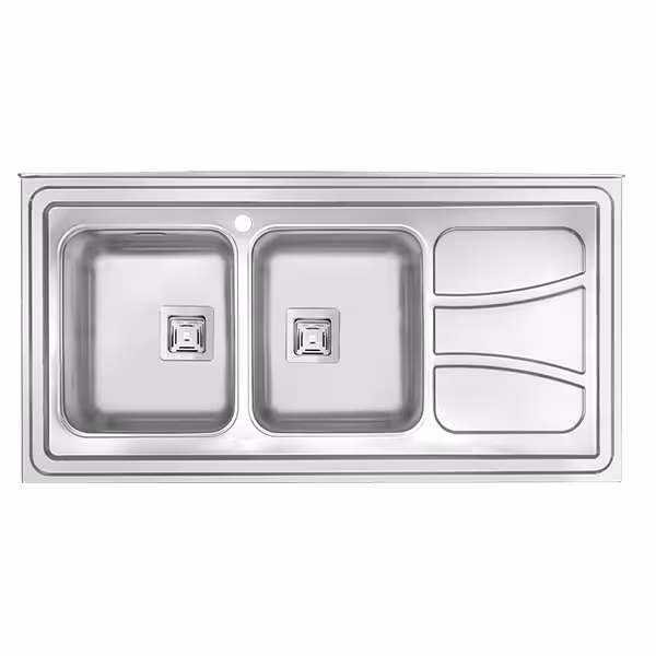 سینک ظرفشویی درسا مدل DS 3215-120 فانتزی روکار