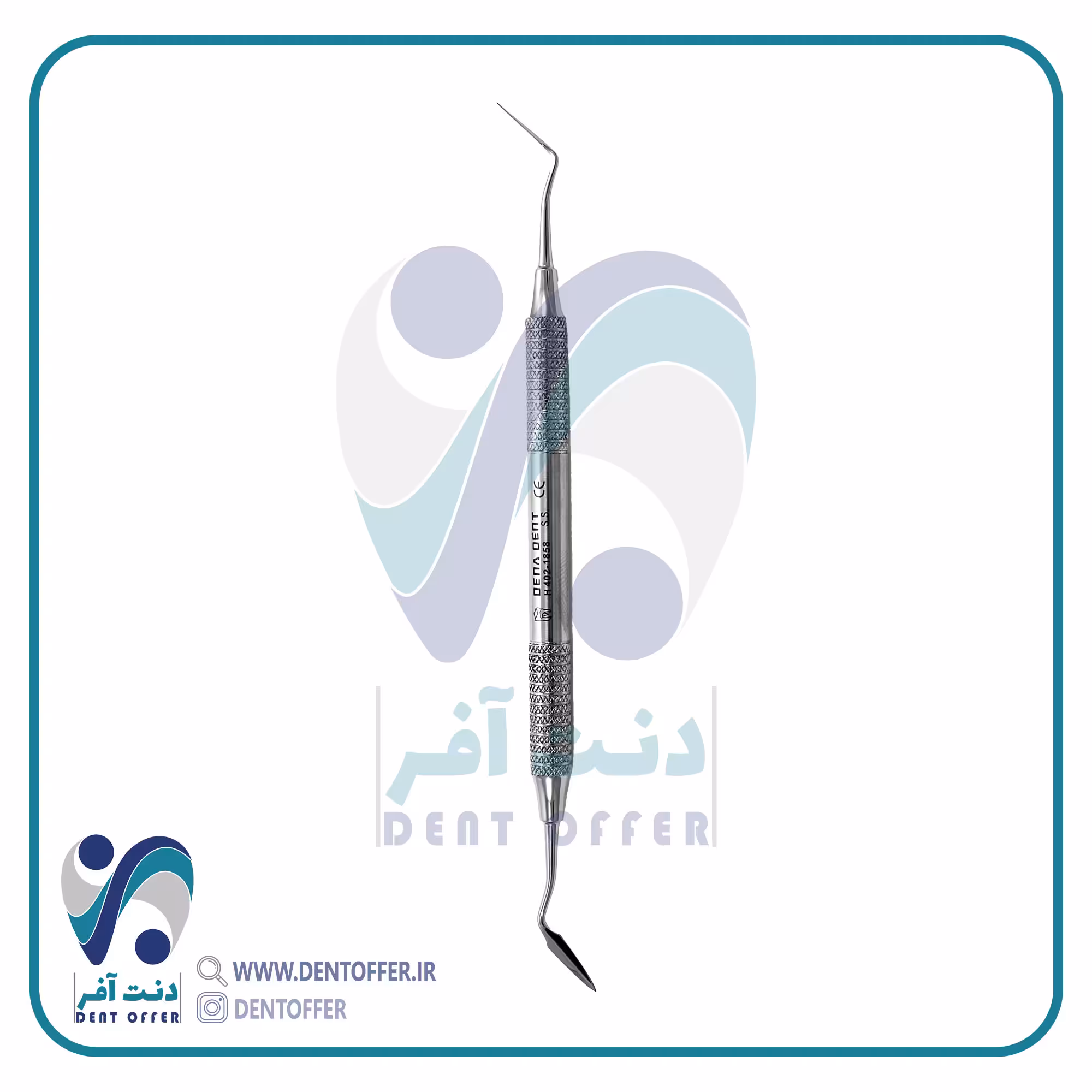 چاقو گلدمن فاکس دسته هالو برند دنا پویا