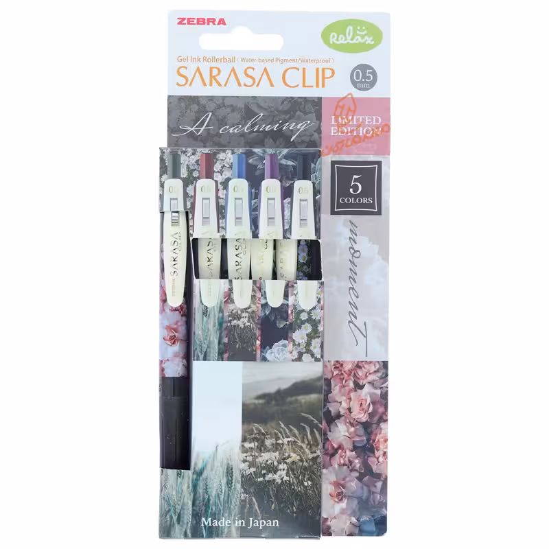 قیمت و خرید روان نویس 5 عددی 0.5 مدل کلمینگ COLMING  ساراسا زبرا ZEBRA