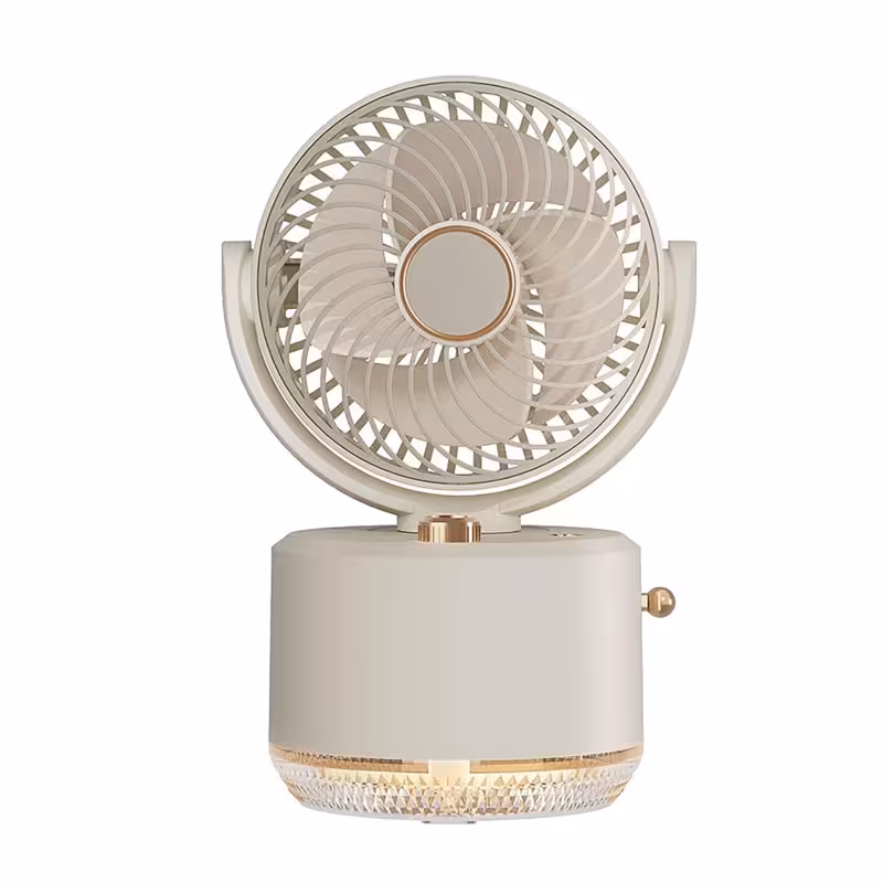 خرید و قیمت پنکه رومیزی و بخور قابل حمل شارژی مدل FS-03