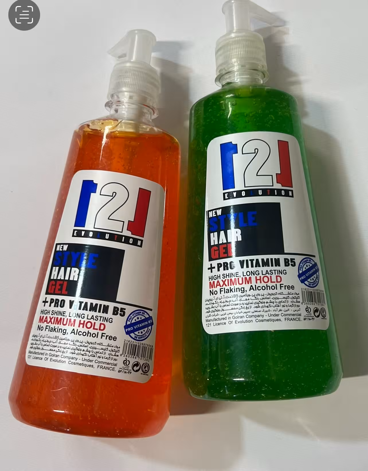 ژل مو خانواده