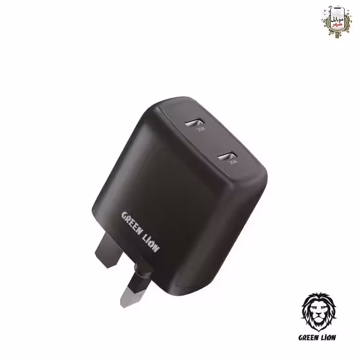 آداپتور دو پورت 40 وات گرین COMPACT WALLCHARGER DUAL PORT40W