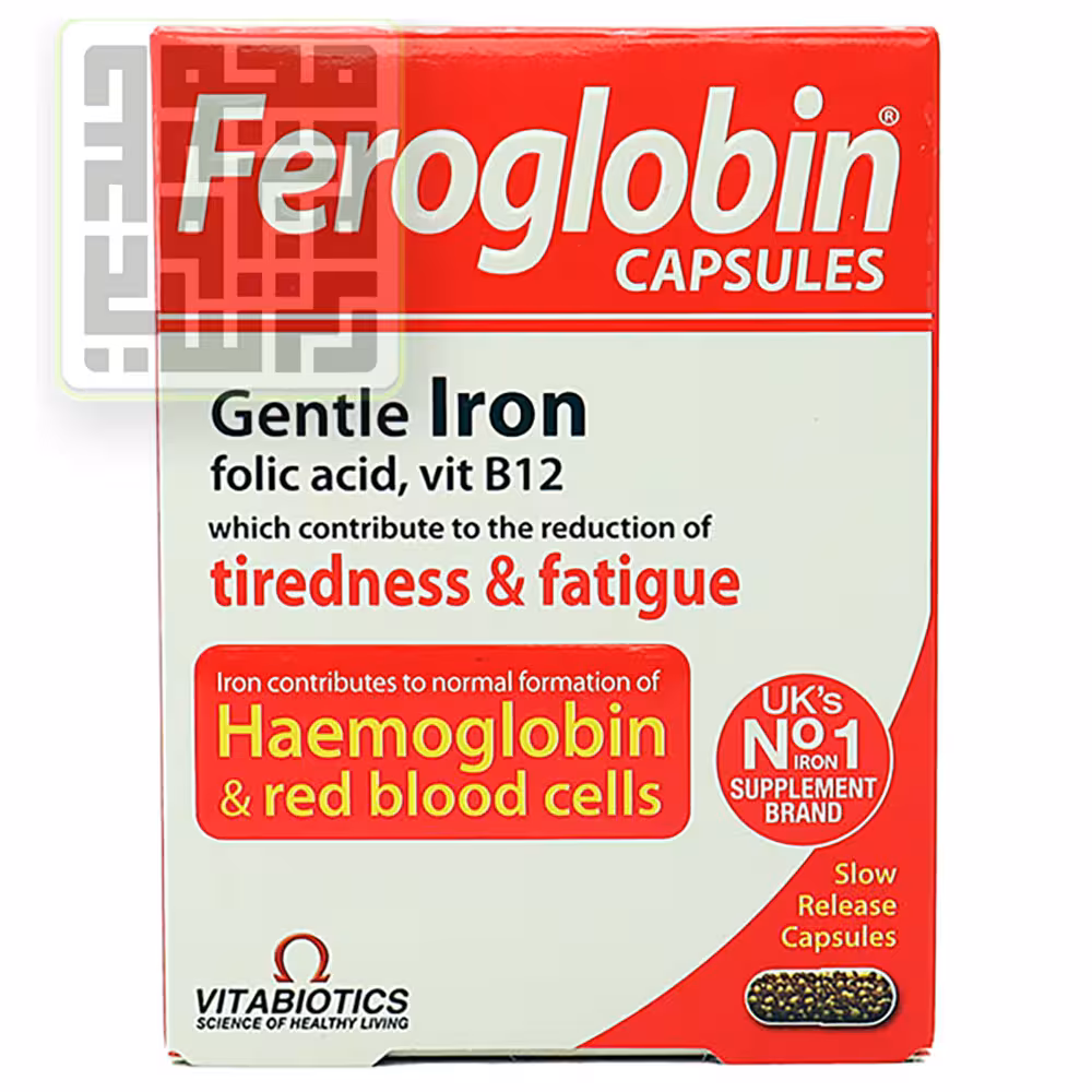 خرید کپسول فروگلوبین ب 12 ویتابیوتیکس 30 عددی