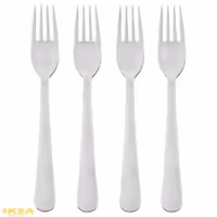 ست 4تایی چنگال استیل مدل DRAGON | برند ایکیا | ارسال 15 الی 20 روز کاری