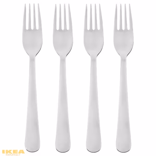 ست 4تایی چنگال استیل مدل DRAGON | برند ایکیا | ارسال 15 الی 20 روز کاری