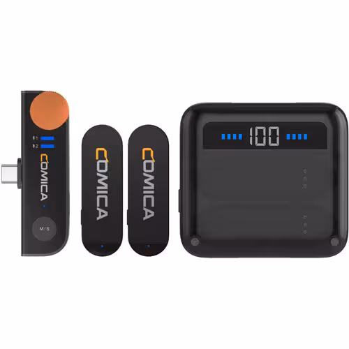 میکروفون بی سیم یقه ای دو کاربر کامیکا Comica Vimo S UC 2-Person USB-C