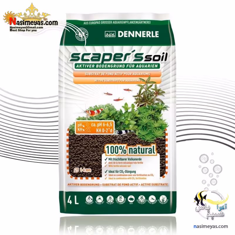 خاک و کود بستر اسکاپر سویل 4 لیتر دنرله