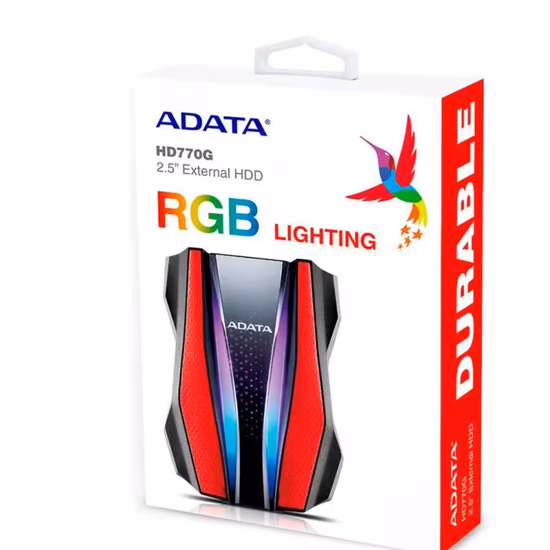 هارد اکسترنال ADATA 770ضد ضربه و ضد شوک ظرفیت 1ترابایت با گارانتی اصلی آونگ